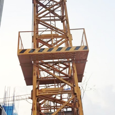 塔吊的防爬裝置 工地塔機(jī)防爬護(hù)欄 中筑標(biāo)化 5000案例